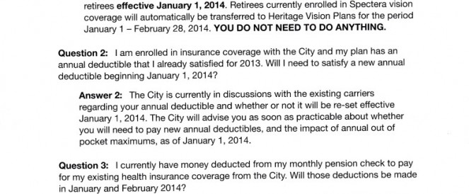 Important Information For Retirees Regarding Health Care Coverage pg.2