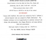 Retired Detroit Police and Civilian Annual Cookout