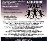 12th Precinct ANTI – CRIME WALK. Rally begins at 10 am, Citgo Gas Station, 10840 Fenkell, Detroit MI