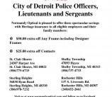 Normandy Optical is offering discounts to all City of Detroit First Responders.